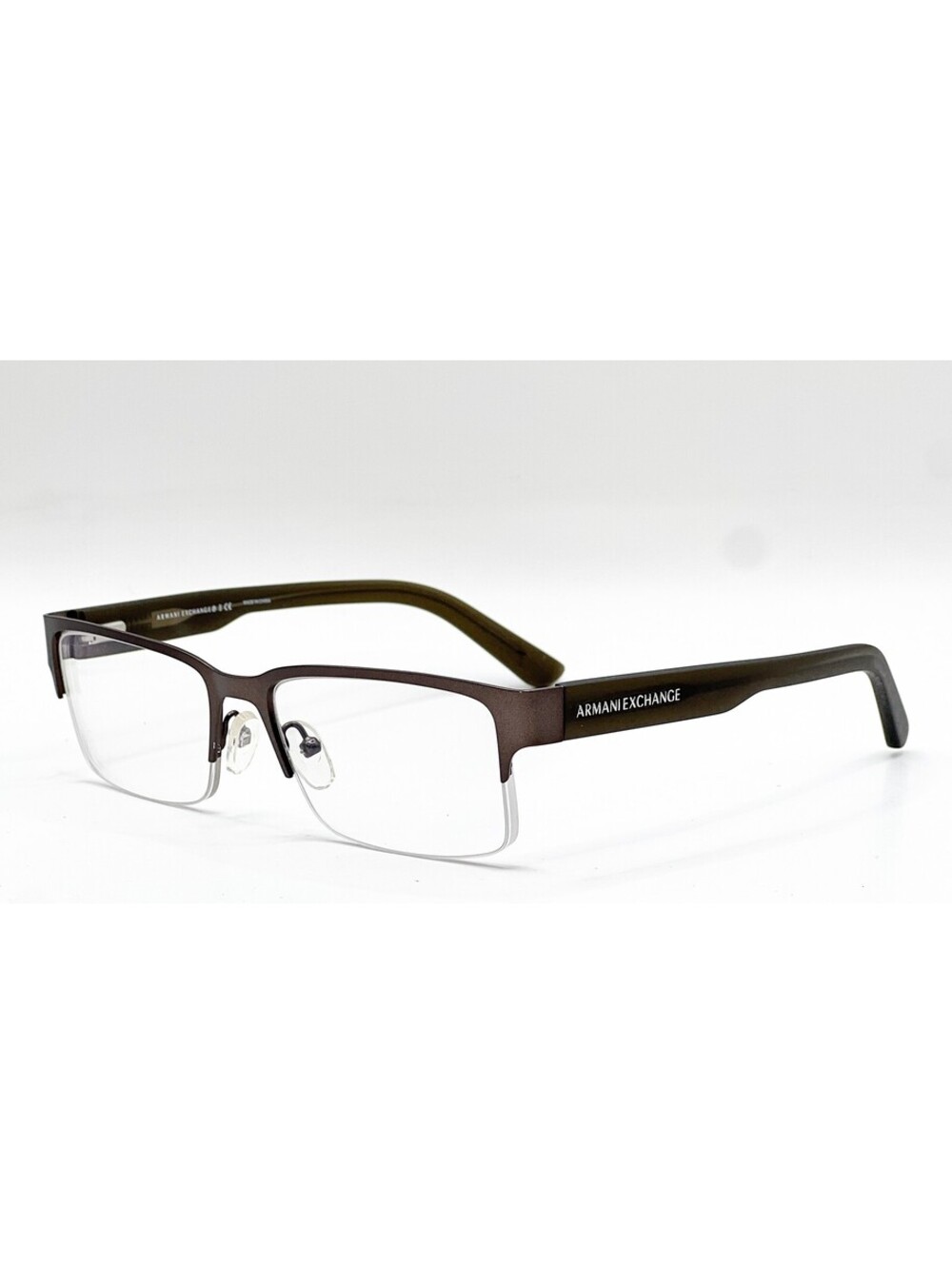 Armani Exchange Ax 1014 6060 Matte Gunmetal Authentic Eyeglasses 53-17-145